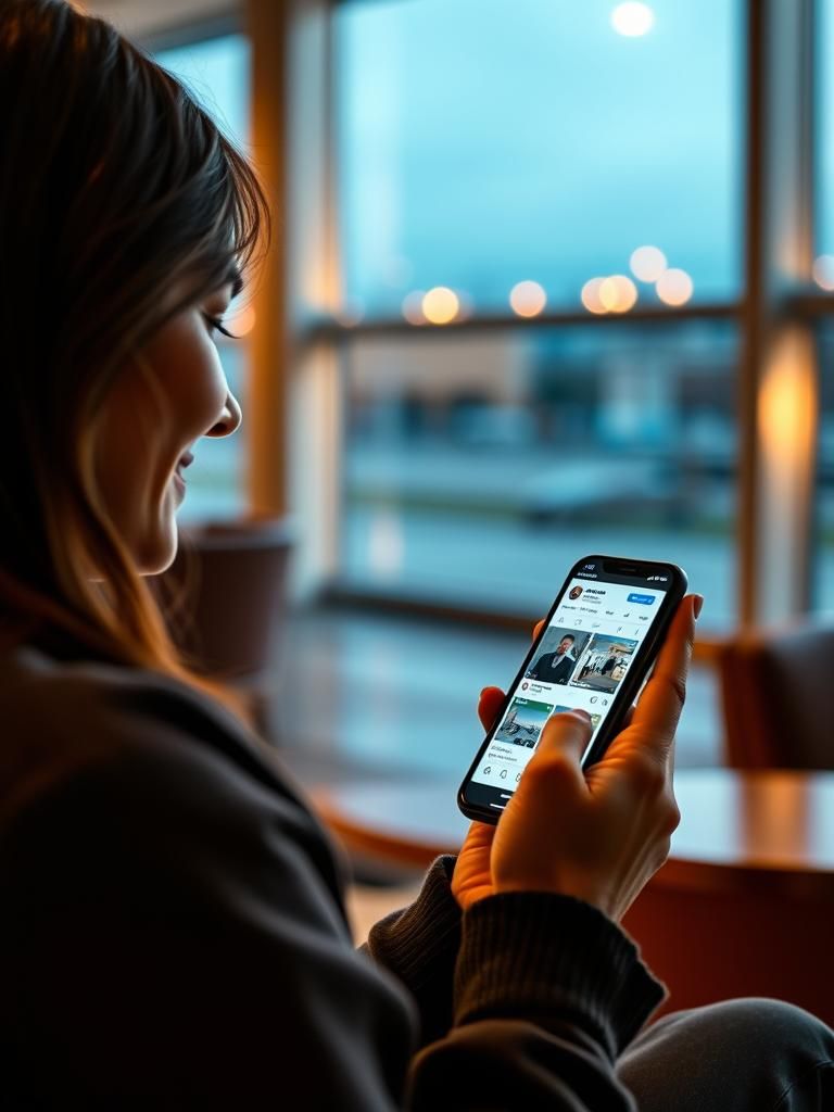 インスタストーリーを機内モード✈️で足跡をつけずに見る方法！